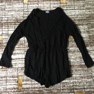 Black Tobi Romper